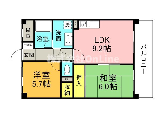 【間取り】 | EAST NAGARE