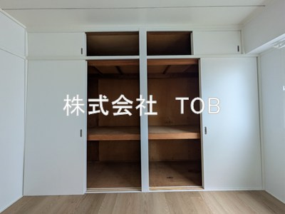 【収納】 | 京西マンションビル | 洋室6帖　収納※クリーニング完了前※