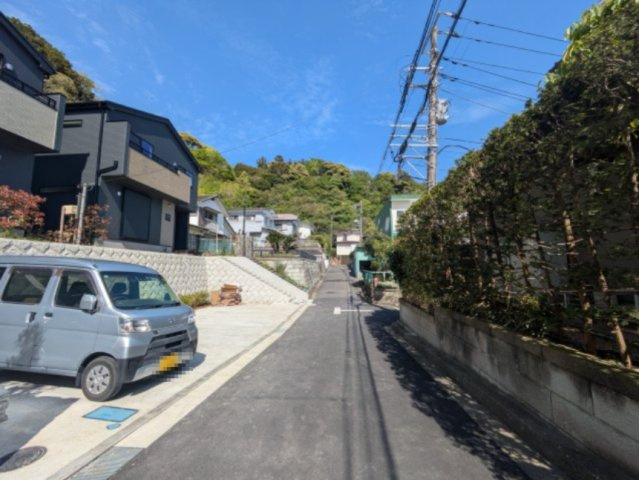 自然豊かな住環境 4LDK＋PANTRY＋SIC　の前面道路含む現地写真|前面道路