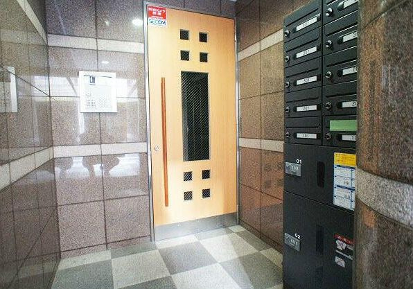 キャッスル高田馬場のその他共用部分|メールボックス＆宅配ボックス