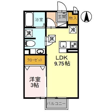 グリーンハイツの間取り