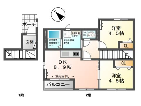 【間取り】 | ユーパーク和（なごみ）