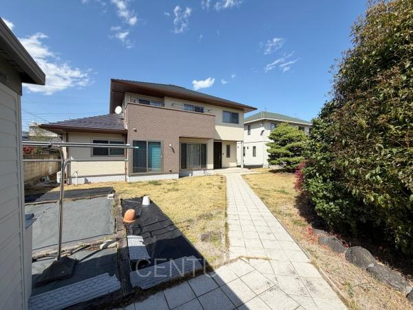 前橋市天川大島町中古一戸建ての庭