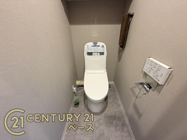 ドムール南生駒のトイレ|■ウォシュレット付きのお手洗いです！