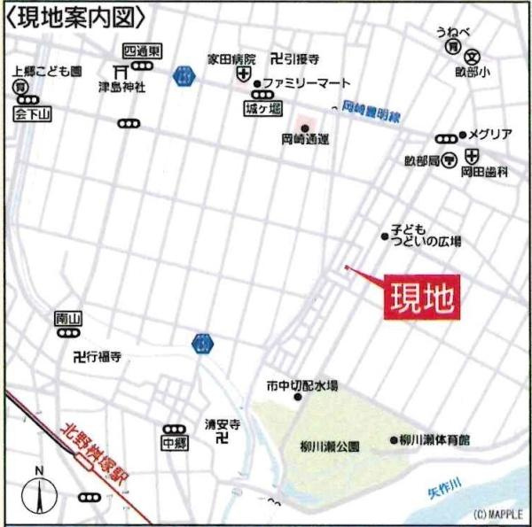 豊田市畝部東町第2　全2棟・1号棟のその他|交通アクセス図です。