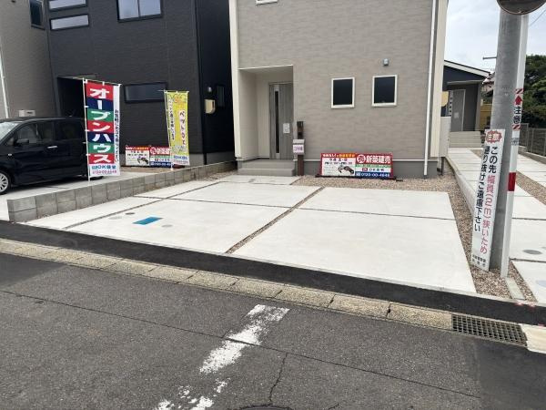 岡崎市福岡町第2　全4棟・3号棟の駐車場|広々２台駐車できます！