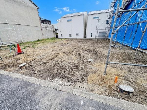 【前面道路含む現地写真】 | 大阪市城東区成育4丁目　建築条件付き売土地