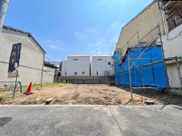 【前面道路含む現地写真】 | 大阪市城東区成育4丁目　建築条件付き売土地