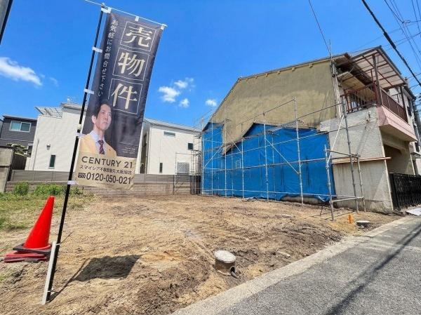 【前面道路含む現地写真】 | 大阪市城東区成育4丁目　建築条件付き売土地