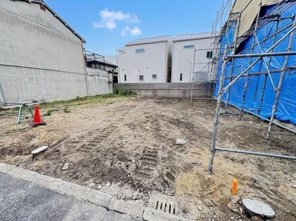 【前面道路含む現地写真】 | 大阪市城東区成育4丁目　建築条件付き売土地