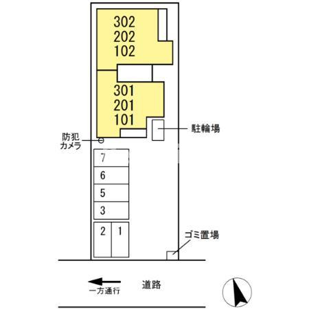 Muguete（ムゲーテ）の区画図