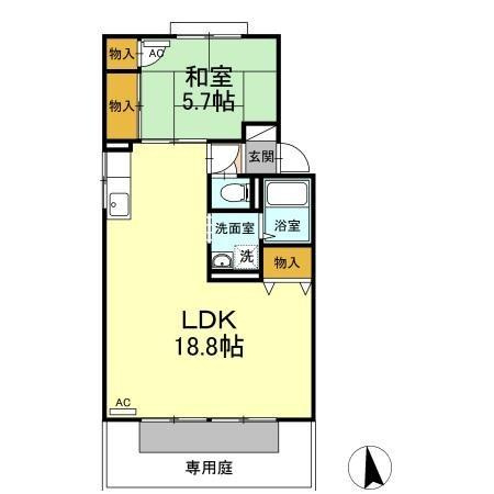 【間取り】 | ル・プレジールＫ