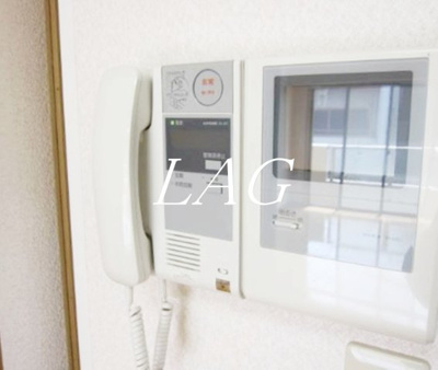 【セキュリティ】 | 市両マンション | モニター付きインターフォンです。