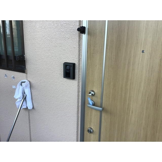 東栄マンションの玄関