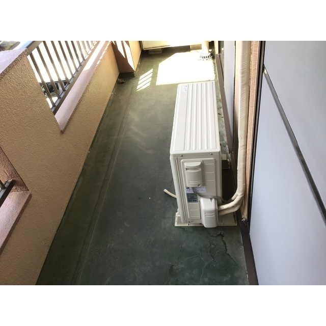 東栄マンションのバルコニー