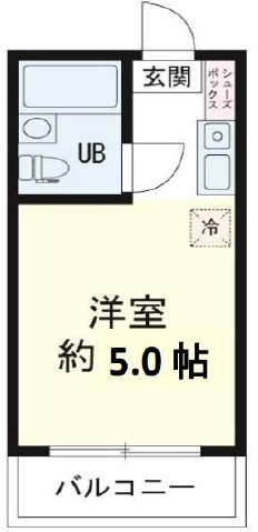 パステル小山の間取り|間取りです。