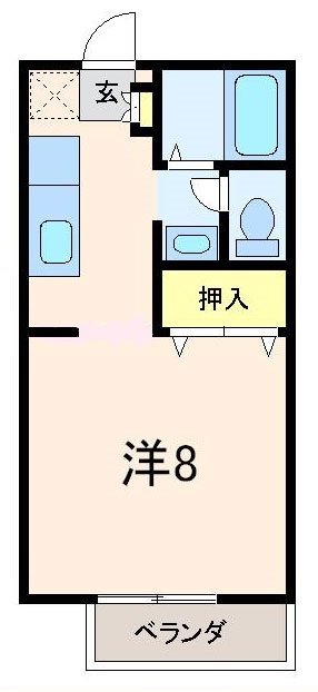 ハピネスの間取り