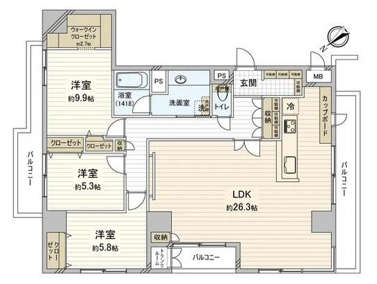 【間取り】