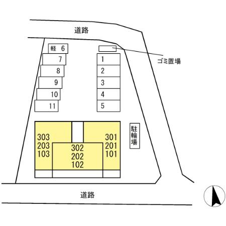 Chouetteの区画図