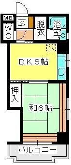 駅東レジデンスの間取り|間取り図