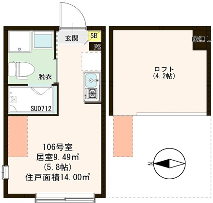 Ange Maisonの間取り