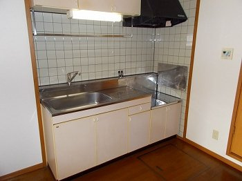 ル・クプル　フェリーチェのキッチン