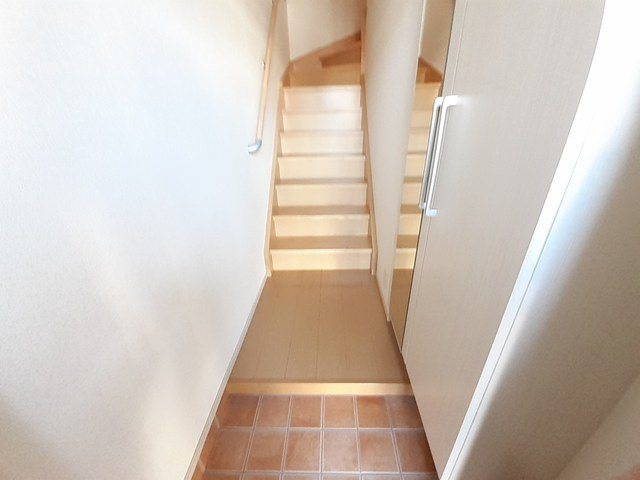 メゾンプラースⅢの玄関