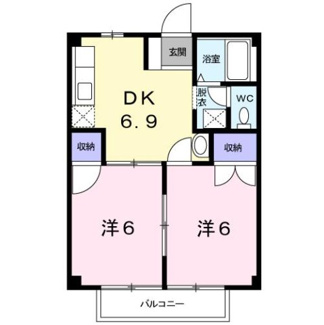 【間取り】 | プリティハウスＢ