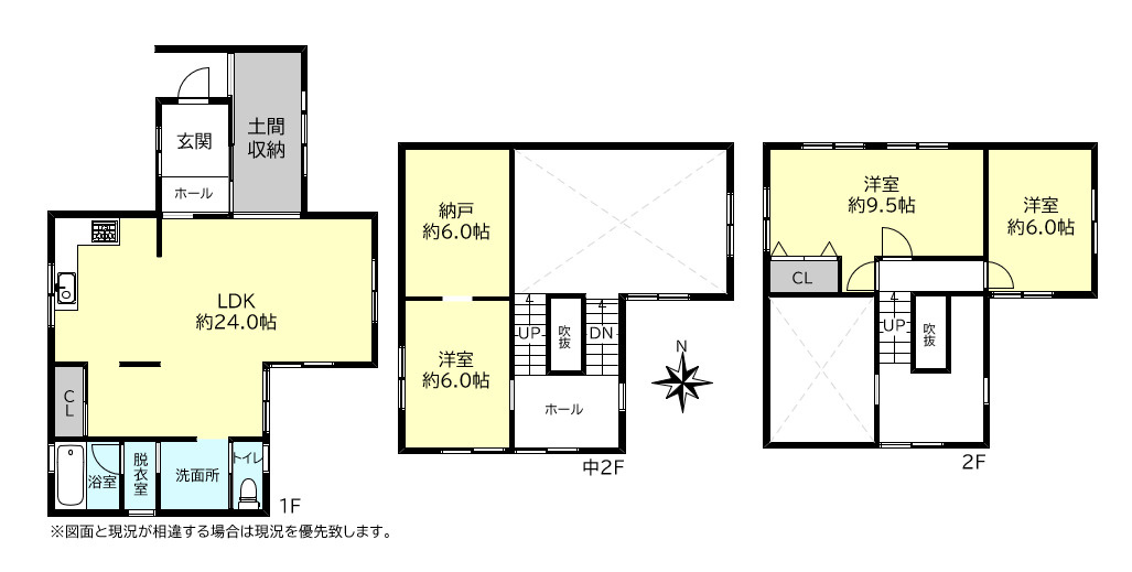 神戸市西区玉津町西河原戸建の間取り