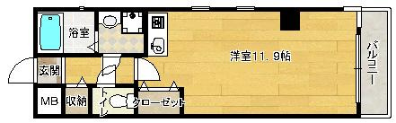 【間取り】 | キャピトル新町南公園