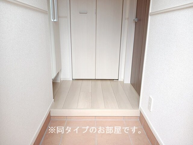 カーサ・ヴェルデの玄関