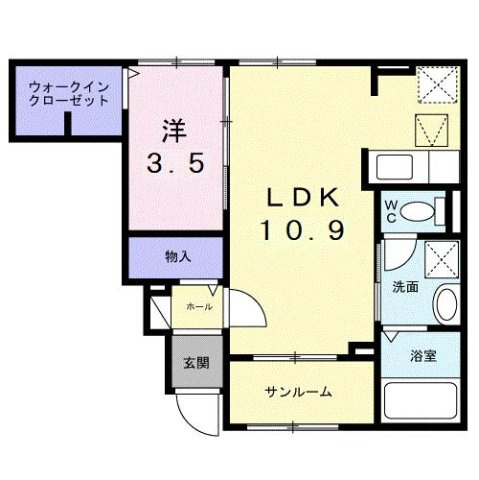 カーサ・ヴェルデの間取り