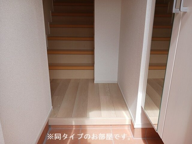 カーサ・ヴェルデの玄関