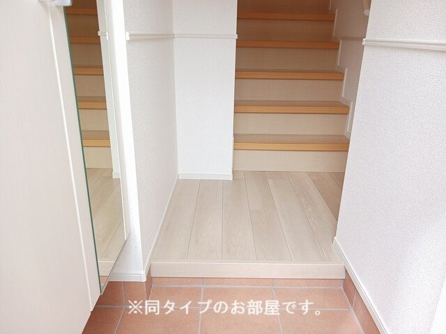 カーサ・ヴェルデの玄関