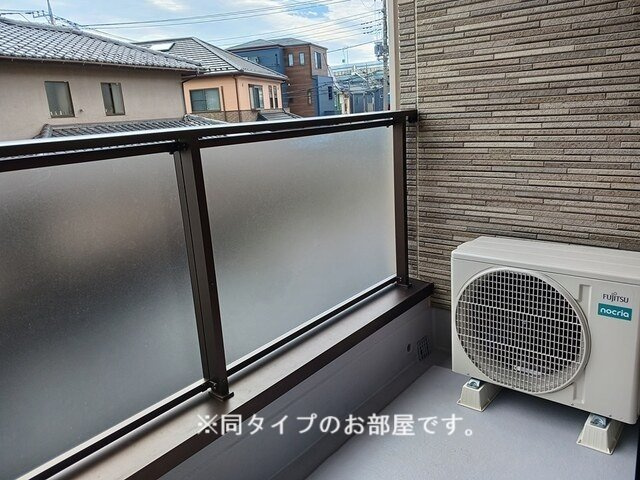カーサ・ヴェルデのバルコニー