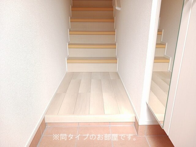 カーサ・ヴェルデの玄関