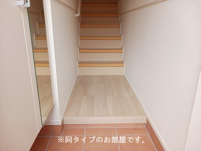 カーサ・ヴェルデの玄関