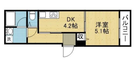 大阪市生野区 築浅 R5年築×性能評価付！一棟アパートの間取り