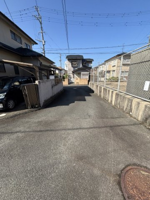【前面道路含む現地写真】 | 熊本市東区長嶺東5丁目土地