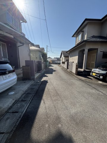【前面道路含む現地写真】 | 熊本市東区長嶺東5丁目土地