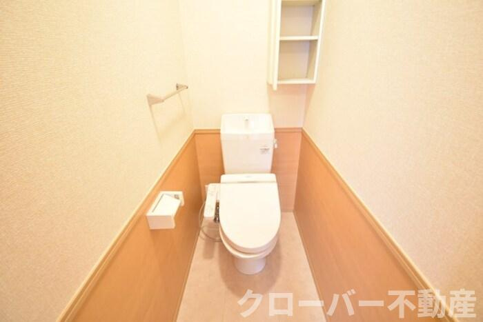 セジュール澄Ⅲ A棟のトイレ|温水洗浄暖房便座