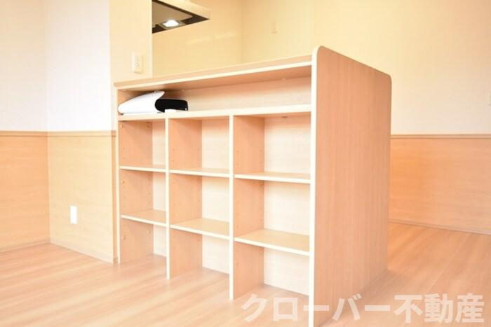 セジュール澄Ⅲ A棟の収納|カウンター下収納