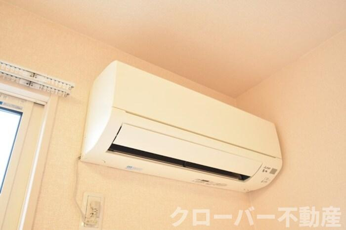セジュール澄Ⅲ A棟の設備|備付エアコン（ＬＤＫ）