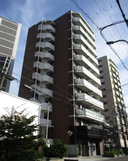 サンシルク阿倍野の外観|外観は落ち着いています