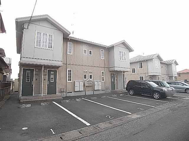 パークハイムの駐車場