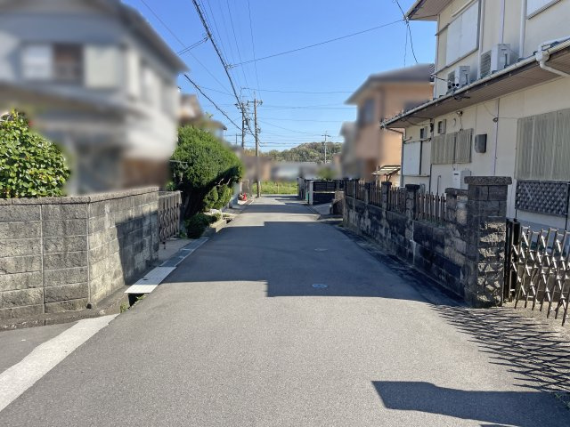 【前面道路含む現地写真】 | 四日市市東垂坂町 | 前面道路