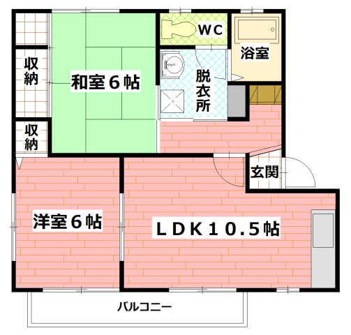 バリュージュの間取り