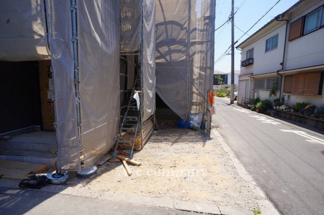 【前面道路含む現地写真】 | 東住吉区照ケ丘矢田3丁目　【1号棟/全7棟】