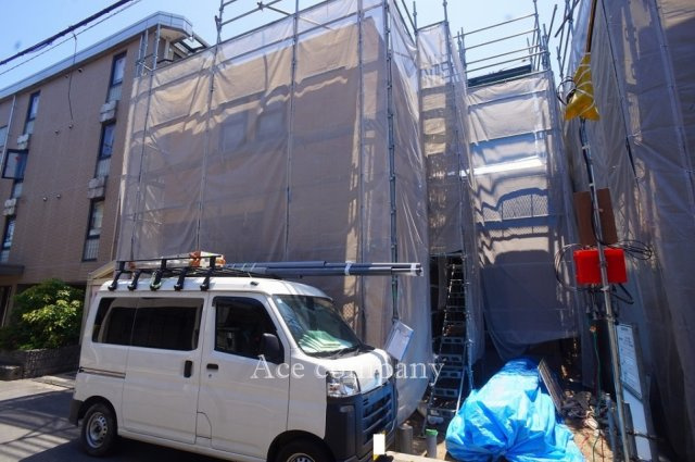 【外観】 | 東住吉区照ケ丘矢田3丁目　【1号棟/全7棟】 | 【只今建築中！現地2026年5月8日現在☆】