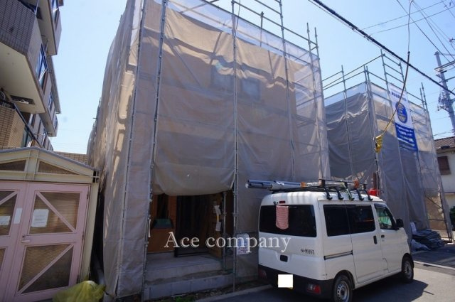 【前面道路含む現地写真】 | 東住吉区照ケ丘矢田3丁目　【1号棟/全7棟】